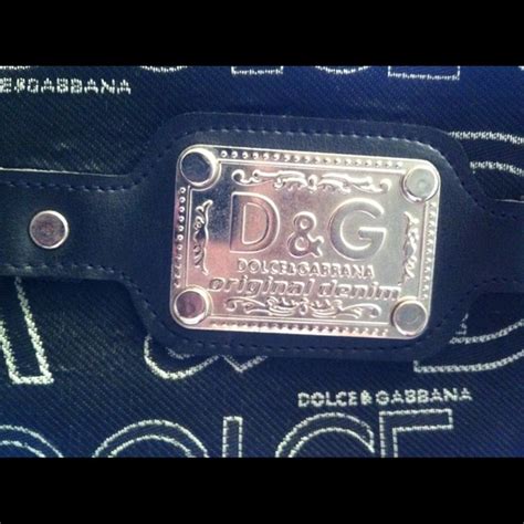 d&g original denim handbag|ḍ pronunciation.